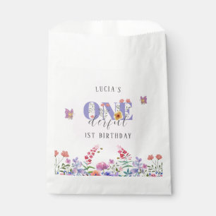 Wildflower Onederful Butterfly And Bees Favour Bags