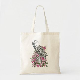 Wildflower Owl 🌼Budget Tote Bag