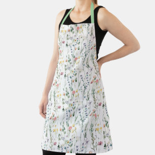Wildflower Pattern Apron