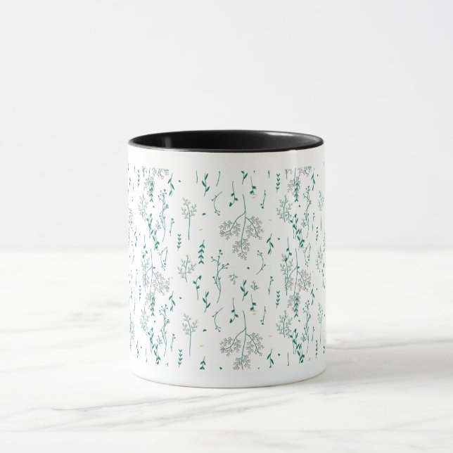 Wildflower pattern  mug (Center)