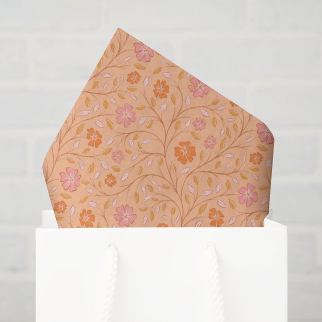 Wildflower Pattern Tissue Paper (Gift Bag)