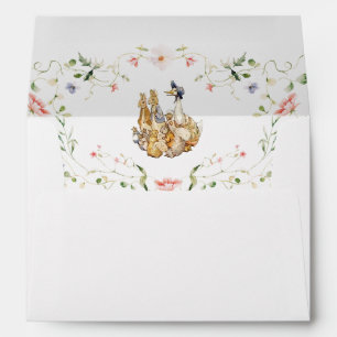 Wildflower Peter the Rabbit  Envelope