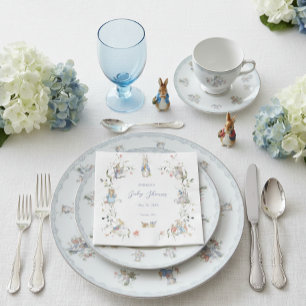Wildflower Peter the Rabbit Paper Napkin