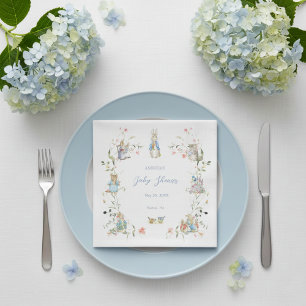 Wildflower Peter the Rabbit Paper Napkin