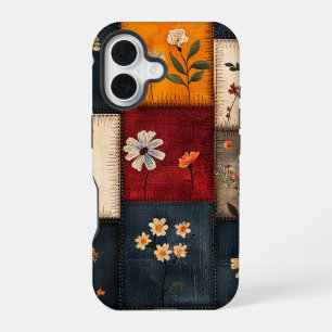 Wildflower Quilt – Cottagecore Phone Case