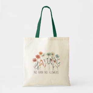 Wildflower Quote Tote Bag