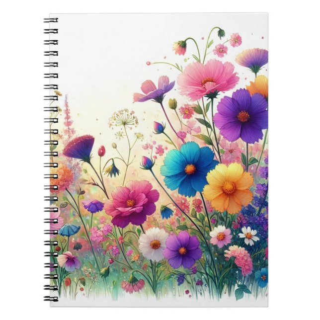 Wildflower Rhapsody Notebook (Front)