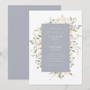 Wildflower Romance Invitation