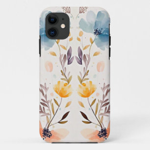Wildflower rustic iPhone 11 case