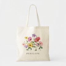 Wildflower Rustic Chic Floral Boho Bridesmaid Gift