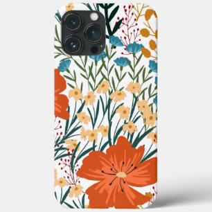 Wildflower Seamless Pattern iPhone 13 Pro Max Case