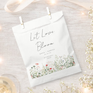 Wildflower Seeds Wedding Favour Bag