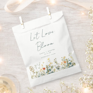 Wildflower Seeds Wedding Favour Bag