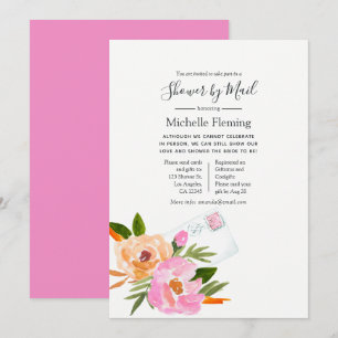 Wildflower Spring Bridal or Baby Shower by Mail Invitation