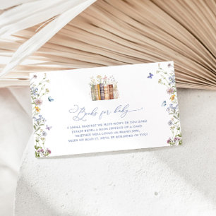 Wildflower Storybook Books For Baby Enclosure Card