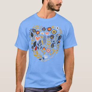 Wildflower Summer Flowers Blooming Floral Men Wome T-Shirt