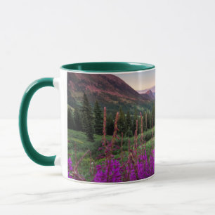 Wildflower Sunrise   Crested Butte, Colorado Mug