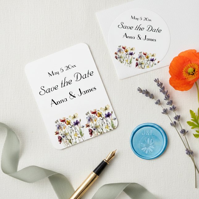 Wildflower Symphony: Vibrant Watercolor Art Magnet (Creator Uploaded)