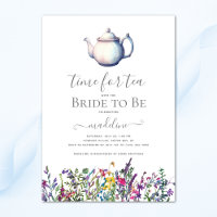 Wildflower Tea Bridal Shower