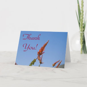 Wildflower Thank You Card 4
