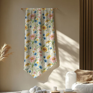 Wildflower Throw A Dreamy Gift for Women Fleece Blanket