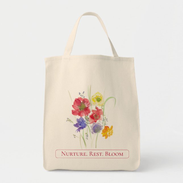 Wildflower  tote bag (Front)