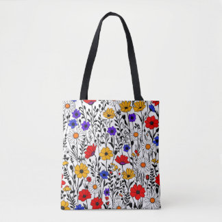 Wildflower Tote Bag