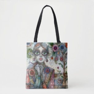 "Wildflower" Tote Bag by DAKimage