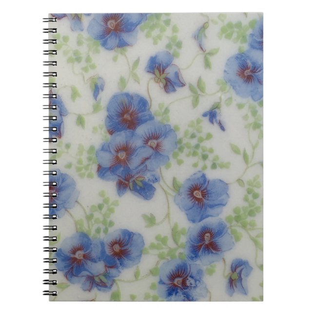 Wildflower Violet Spiral Notebook (Front)