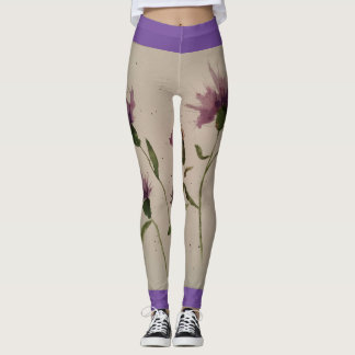 Wildflower watercolor women’s leggings