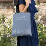 Wildflower Wedding Any Colour Line Drawn Floral Tote Bag<br><div class="desc">Wildflower wedding gift tote bag for anyone in your wedding party. Easy to personalise a mug for the mother of the bride, mother of the groom, maid of honour etc and you can also add the name of the bride and groom and their wedding date. Simple and elegant boho floral...</div>