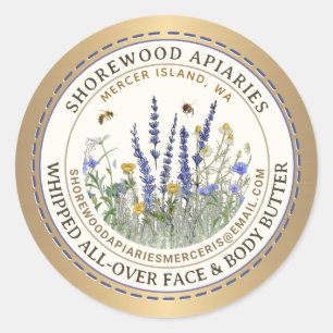 WILDFLOWER WHIPPED BODY BUTTER PRODUCT LABEL