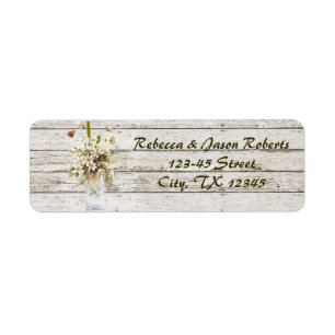 wildflower whitewashed wood french country wedding