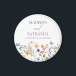 Wildflower Wild Flower Floral Garden Wedding Magnet<br><div class="desc">These are Wildflower Wild Flower Floral Garden Wedding Magnets!</div>