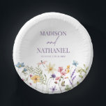 Wildflower Wild Flower Floral Garden Wedding Paper Plate<br><div class="desc">These are Wildflower Wild Flower Floral Garden Wedding Paper Plates!</div>