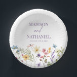 Wildflower Wild Flower Floral Garden Wedding Paper Plate<br><div class="desc">These are Wildflower Wild Flower Floral Garden Wedding Paper Plates!</div>