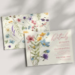 Wildflower Wild Flower Floral Wedding Details Enclosure Card<br><div class="desc">This is a Wildflower Wild Flower Floral Garden Wedding Details Enclosure Card!




minimal simple plain bare basic</div>