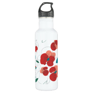 Wildflower Wonderland Stylised Flowers pattern 710 Ml Water Bottle