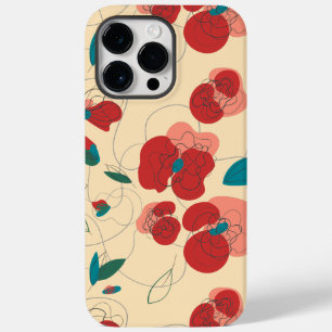 Wildflower Wonderland Stylised Flowers pattern Case-Mate iPhone 14 Pro Max Case