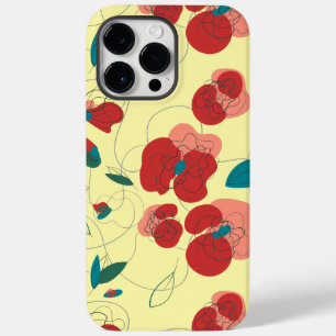 Wildflower Wonderland   Stylized Flowers pattern Case-Mate iPhone 14 Pro Max Case