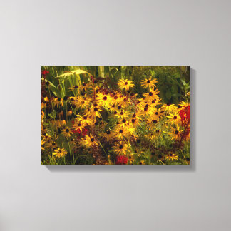 Wildflower Wrapped Canvas