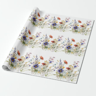 Wildflower Wrapping Paper