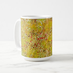 Wildflower Yellow Meadow Art Mug Cup