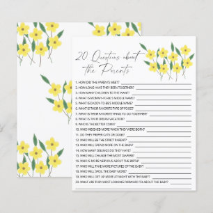 Wildflowers - 20 questions about the Parents