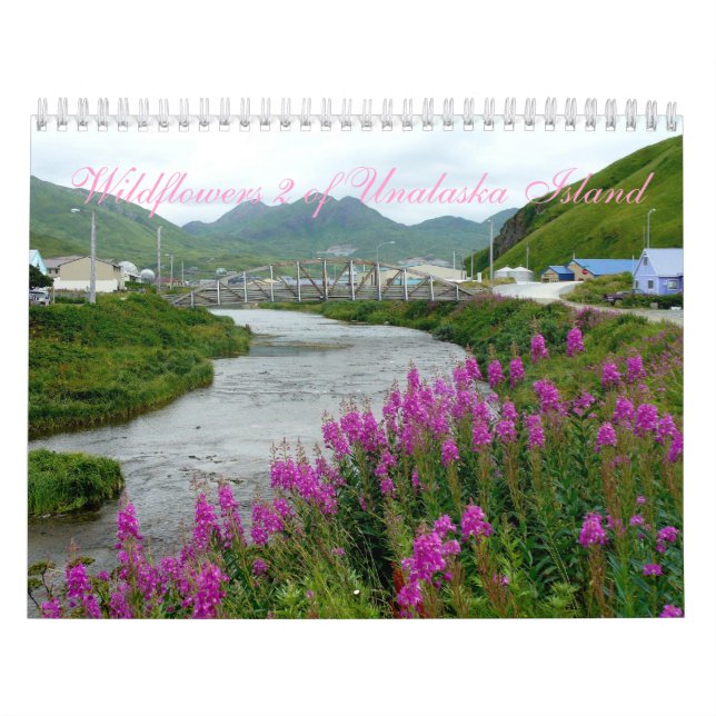Wildflowers 2 of Unalaska Island Calendar (Cover)