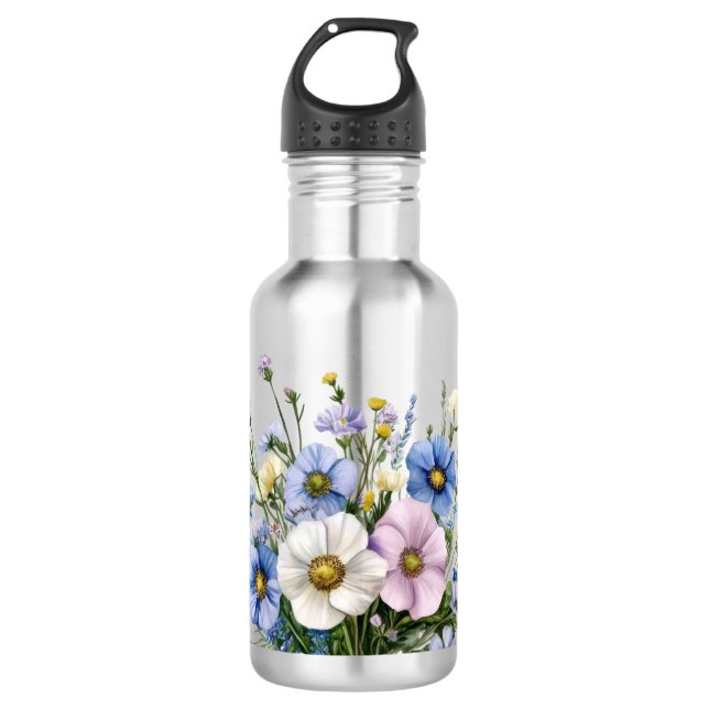 Wildflowers 532 Ml Water Bottle (Front)