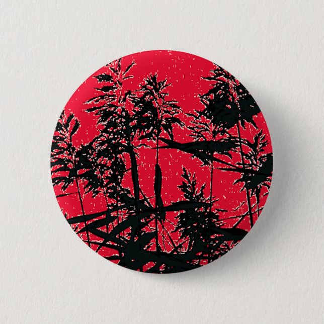 WILDFLOWERS 6 CM ROUND BADGE (Front)
