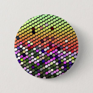 WILDFLOWERS 6 CM ROUND BADGE