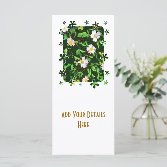 WILDFLOWERS ADVICE CARDS (Standing Front)