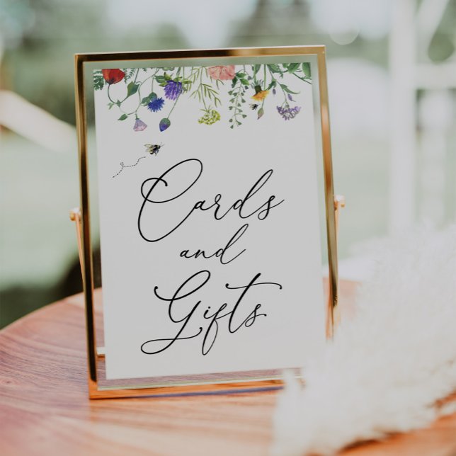 Wildflowers and Bees Cards and Gifts Sign (Creator Uploaded)